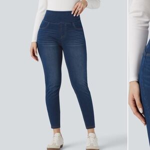 Halara Flex High-waisted Butt-lifting Tummy Control Skinny Denim 2XL